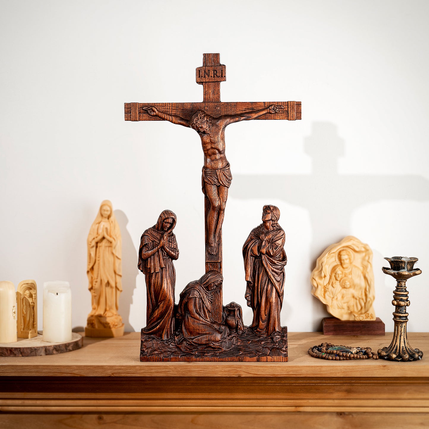 New Product Jesus crucifixion scene ornaments,Our Lord Jesus,decoration church,Holy Statue
