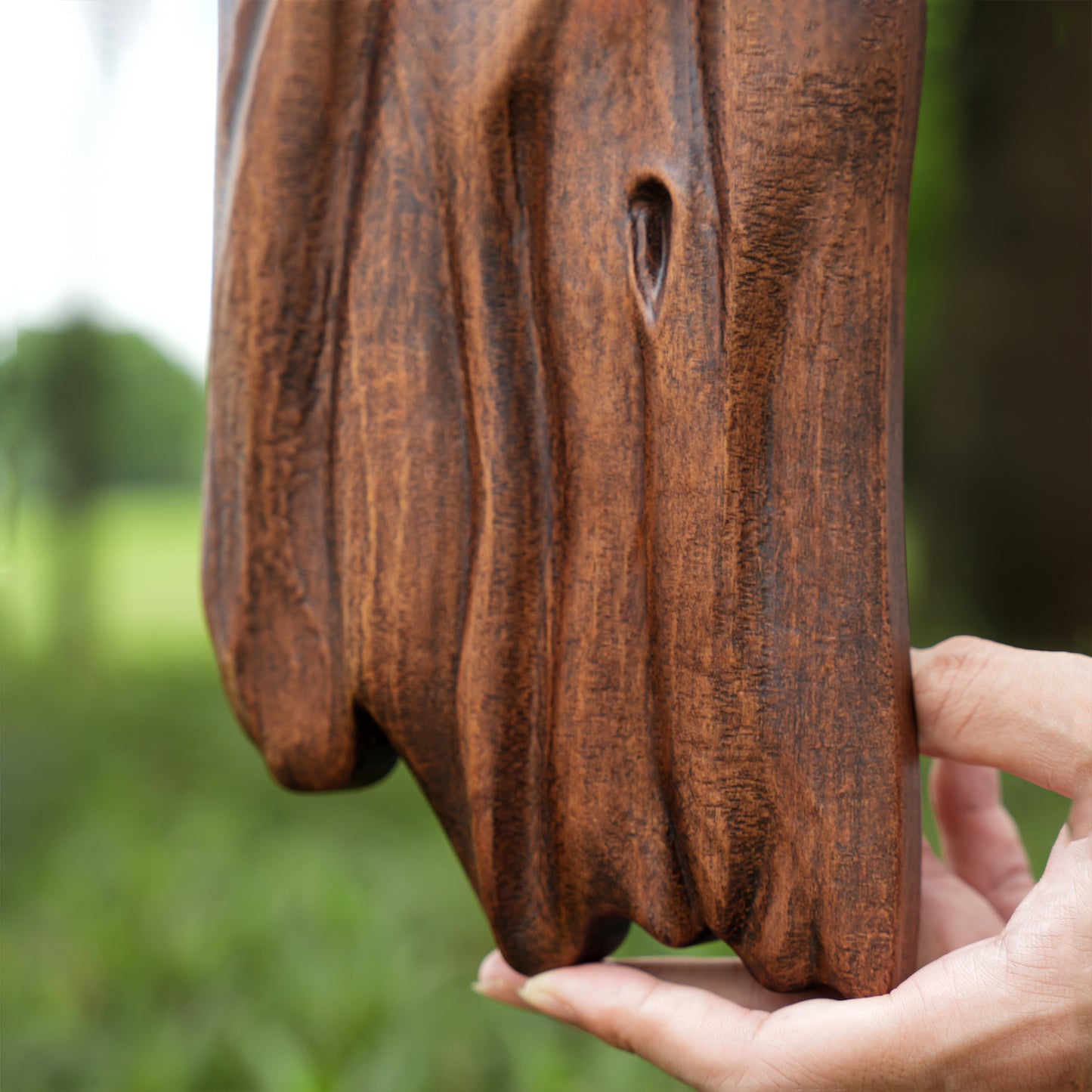 Jesus Crown of Thorns Irregular Cross Wooden Sculpture,wooden wall hanging,Religious Icon