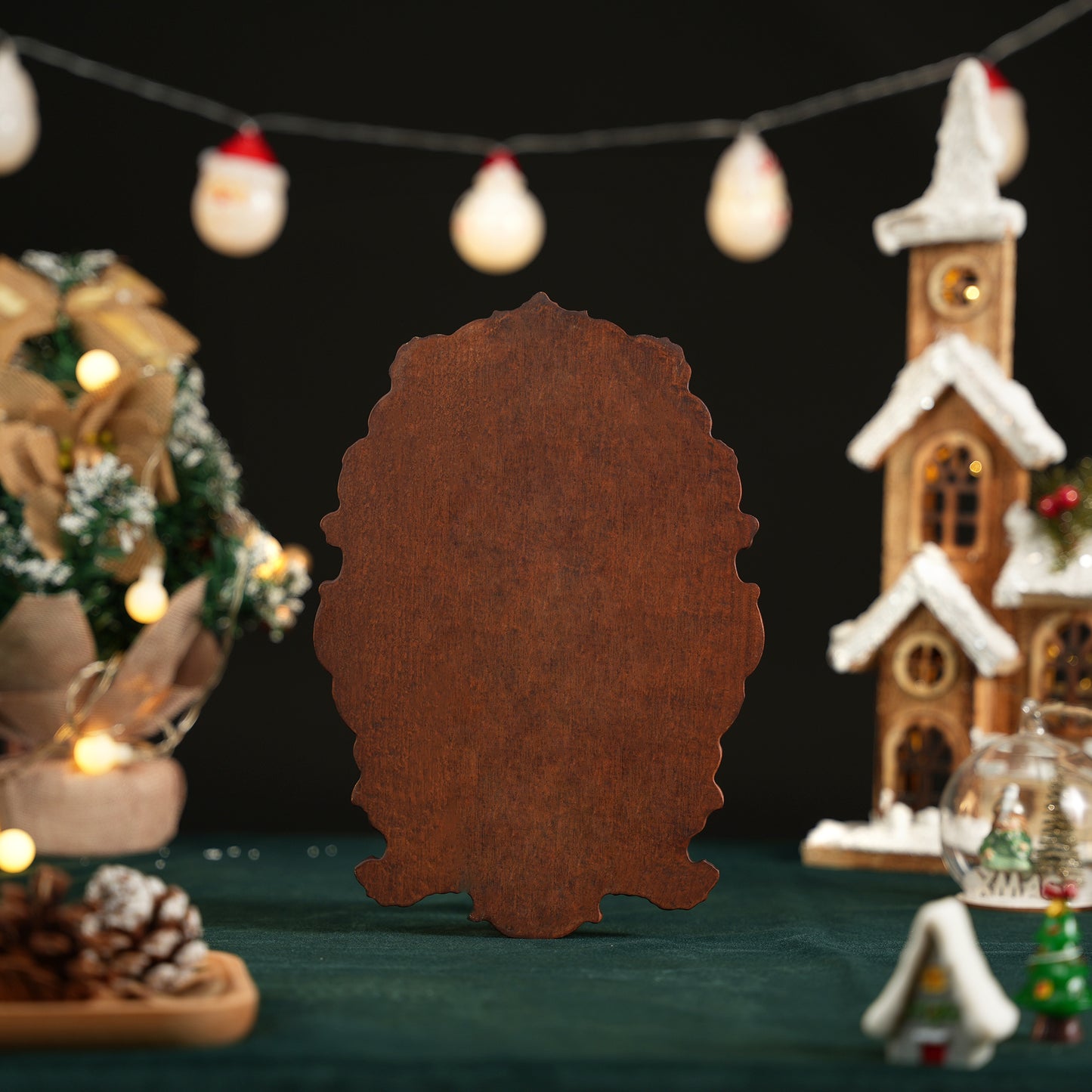 St. Barbara, patron saint of artillery,wood sculpture,Religious Wood carving,Christian Art