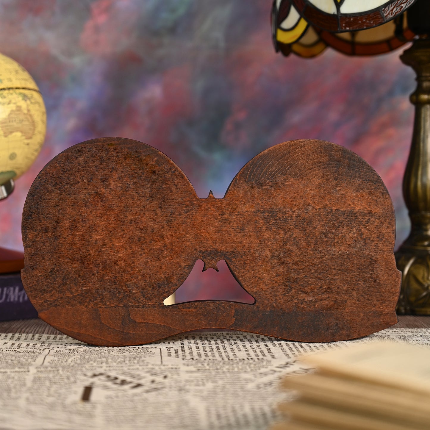 Wood tabletop ornament,St. Benedict's Exorcism Medal Christian Wall Plaque,Best Christmas Gift