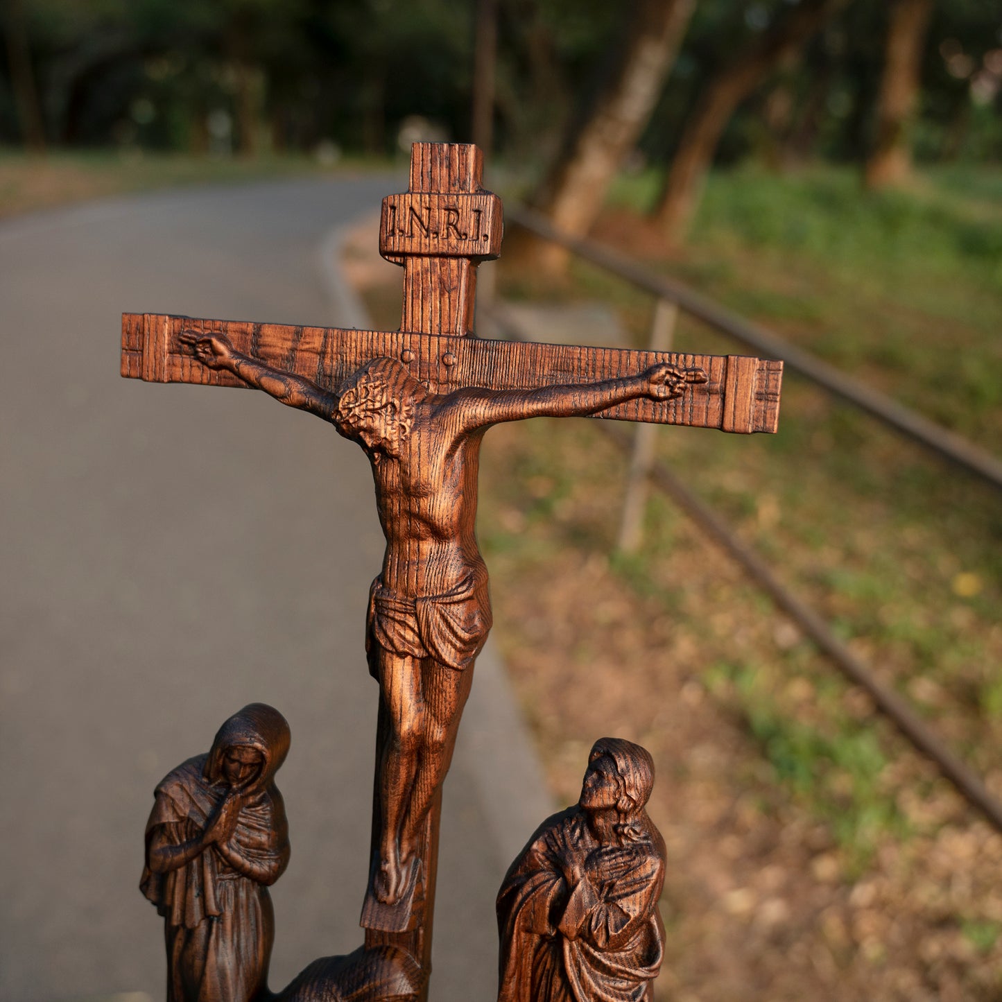 New Product Jesus crucifixion scene ornaments,Our Lord Jesus,decoration church,Holy Statue