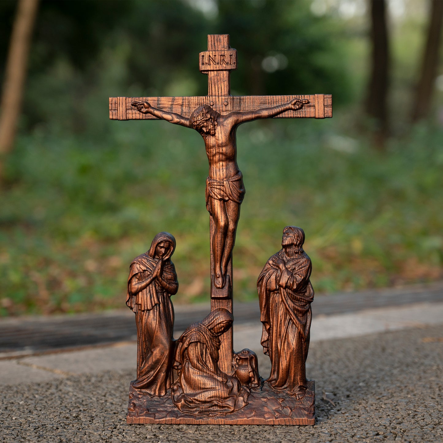 New Product Jesus crucifixion scene ornaments,Our Lord Jesus,decoration church,Holy Statue