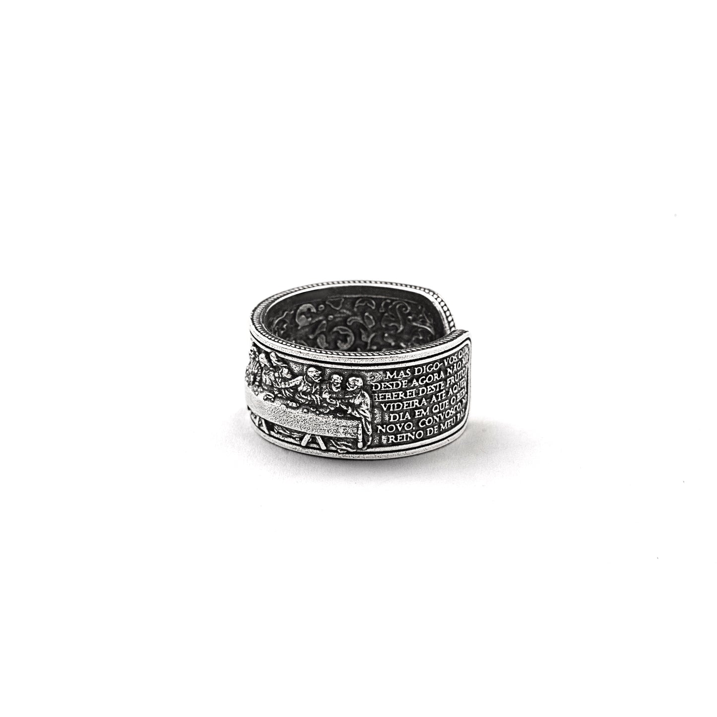 Religious Adjustable Ring in 925 Sterling Silver – The Last Supper