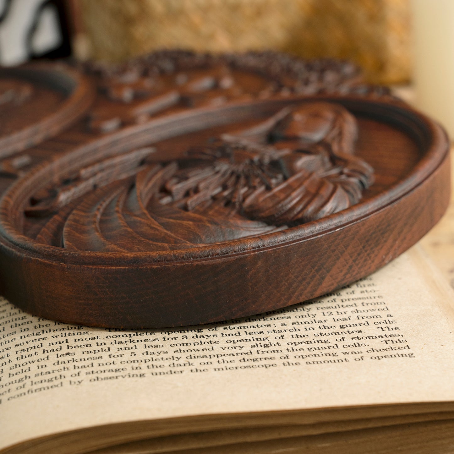 Wood Sacred Heart of Jesus and Heart of Mary Plaque,New Religious Christmas Gift,Holy Family Wooden Cross Wall Decor