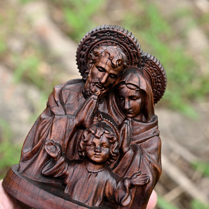 Home decoration wooden nativity scene,Holy Family,religious figure,ornament christian,Religious Icon
