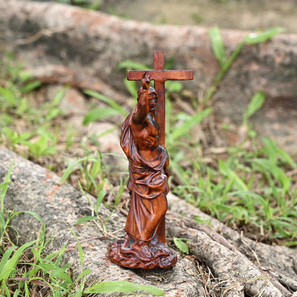 Wooden plaque,Resurrection of Jesus, wooden icon wall hanging,s exorcism,Our Lord Jesus