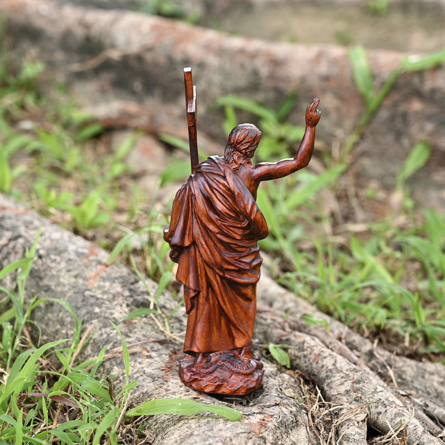 Wooden plaque,Resurrection of Jesus, wooden icon wall hanging,s exorcism,Our Lord Jesus