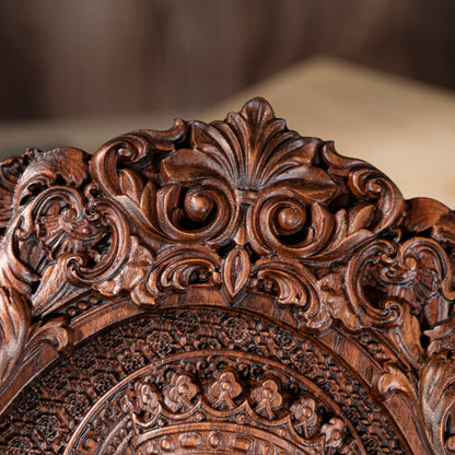 St. Barbara, patron saint of artillery,wood sculpture,Religious Wood carving,Christian Art